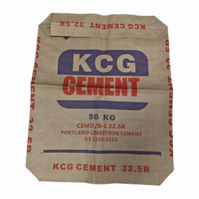 Kraft paper cement bag